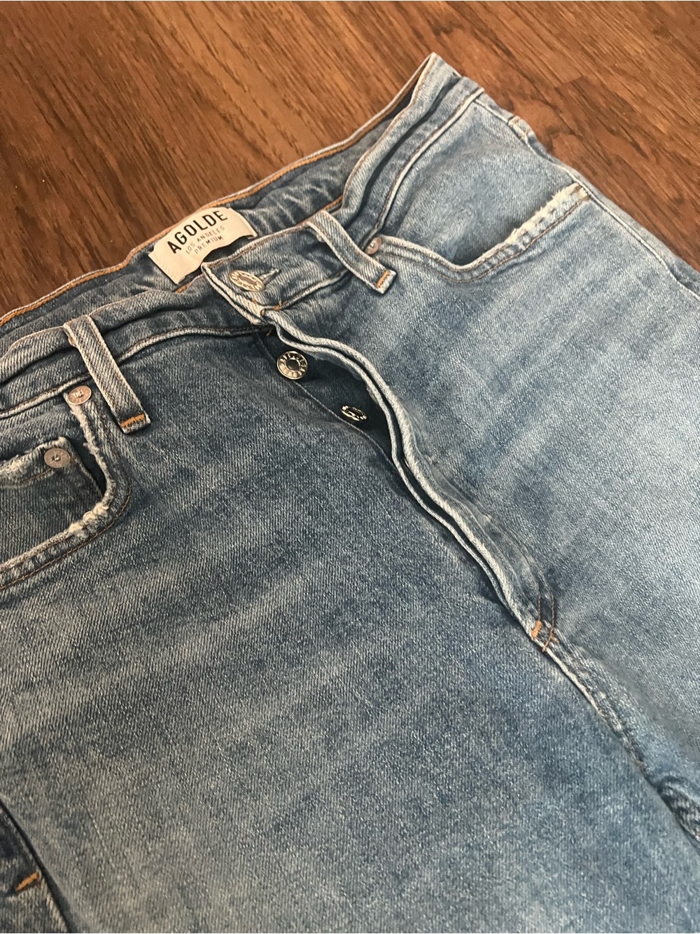 Agolde Women's Light Blue Boyfriend Jeans - Picture 3 of 11